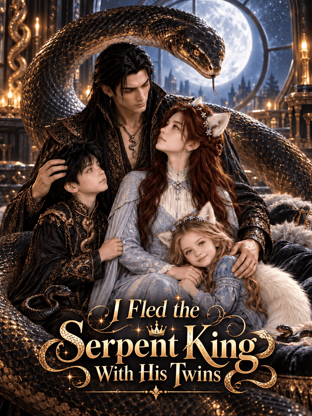 I Fled the Serpent King With His Twins