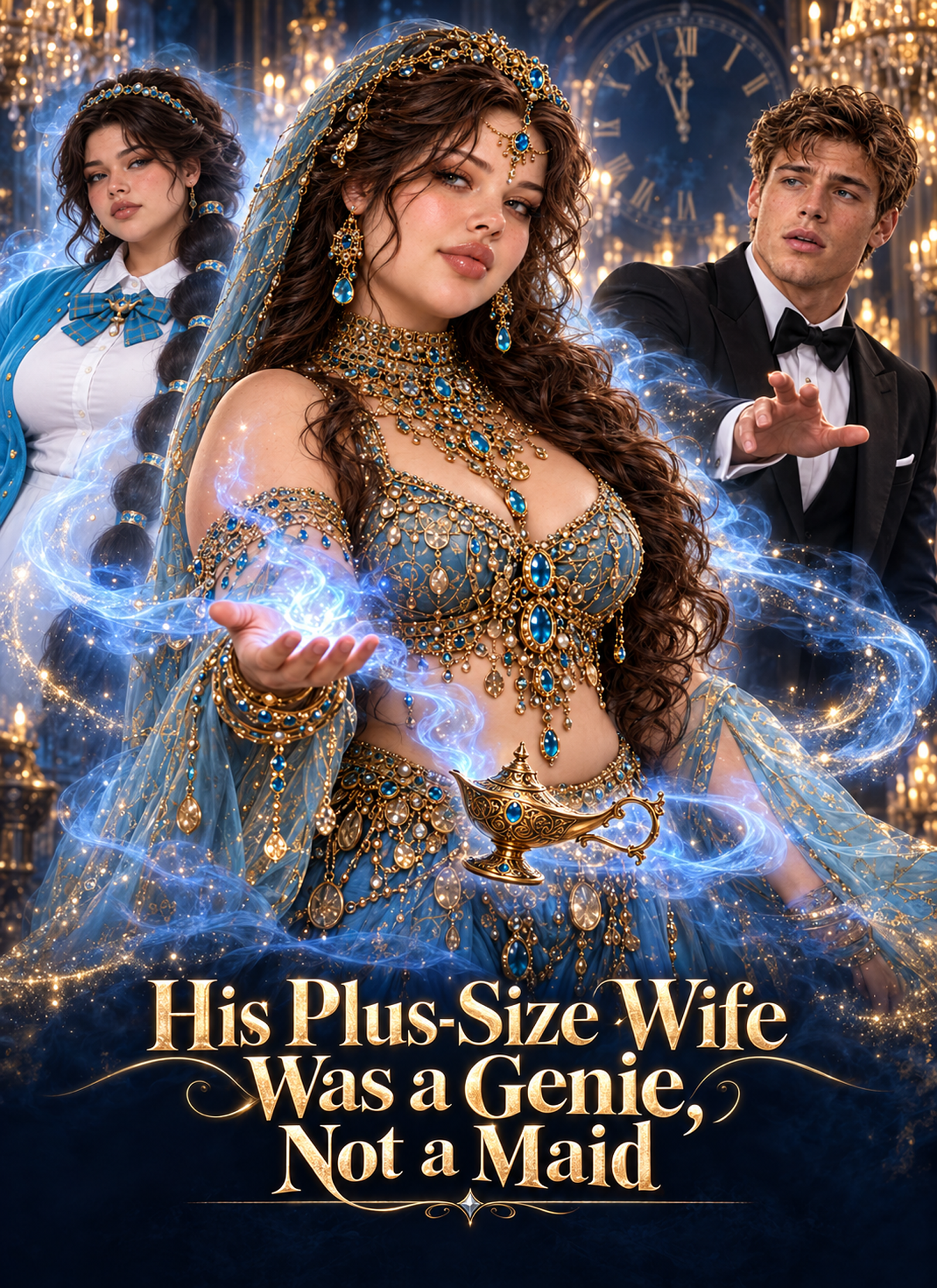 His Plus-Size Wife Was a Genie, Not a Maid