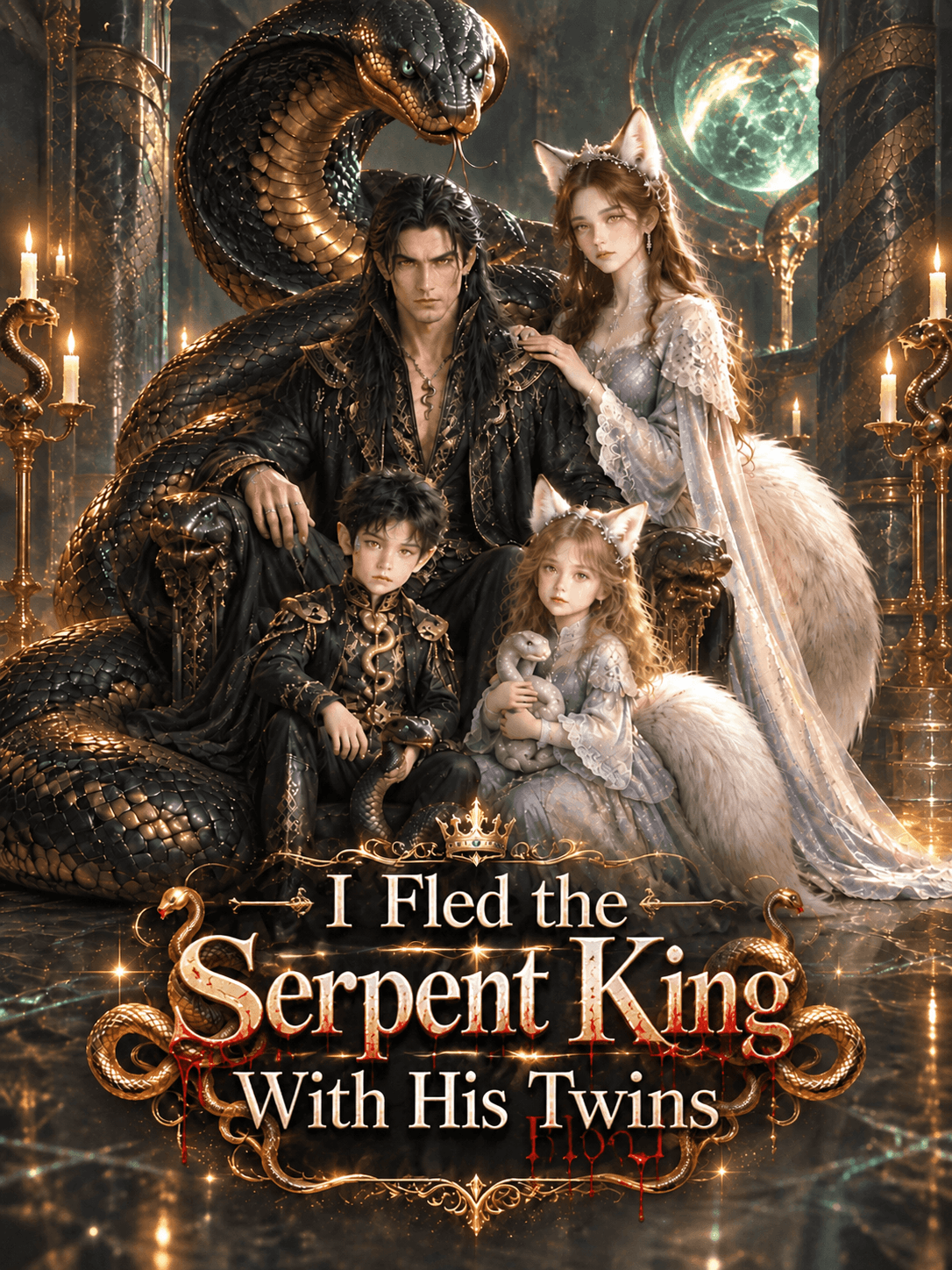 I Fled the Serpent King With His Twins