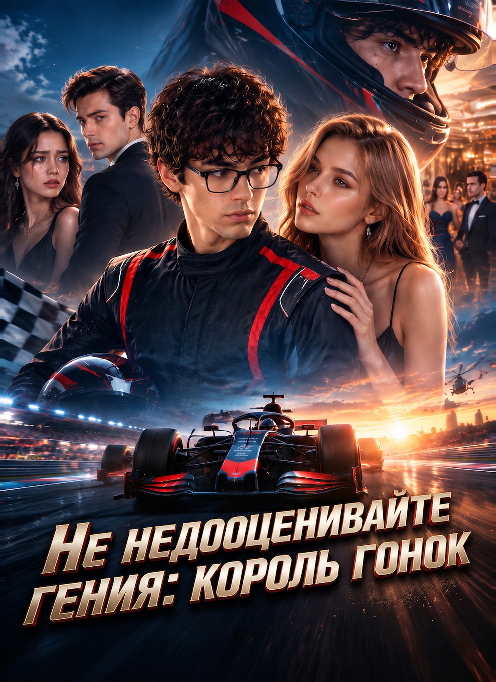 [Дубляж]Не недооценивайте гения: король гонок